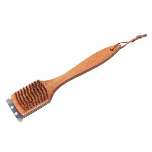 Szczotka do grilla Master Grill&Party MG229 stalowa z metalowym skrobakiem do rusztu