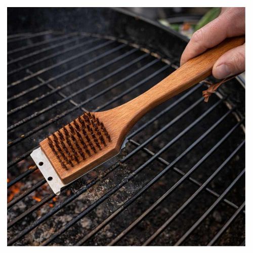 Szczotka do grilla Master Grill&Party MG229 stalowa z metalowym skrobakiem do rusztu