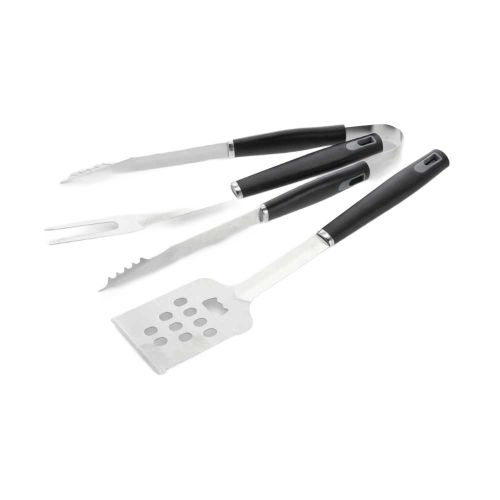 Zestaw narzędzi do grilla BBQ Meeting BBQ0933 stalowy z plastikową rączką 3 elementy