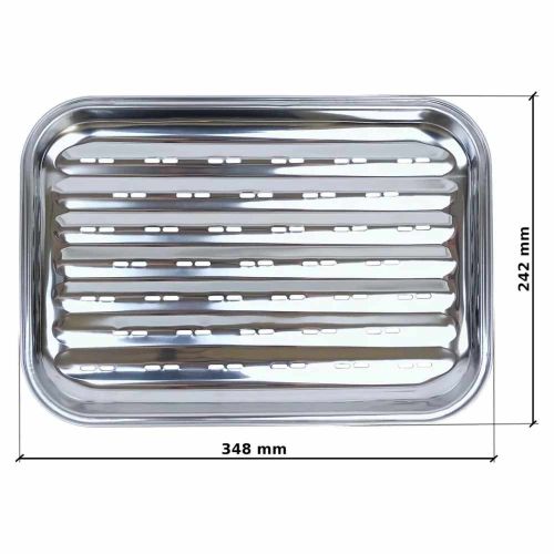 Tacka grillowa stal nierdzewna do grilla wielokrotnego użytku