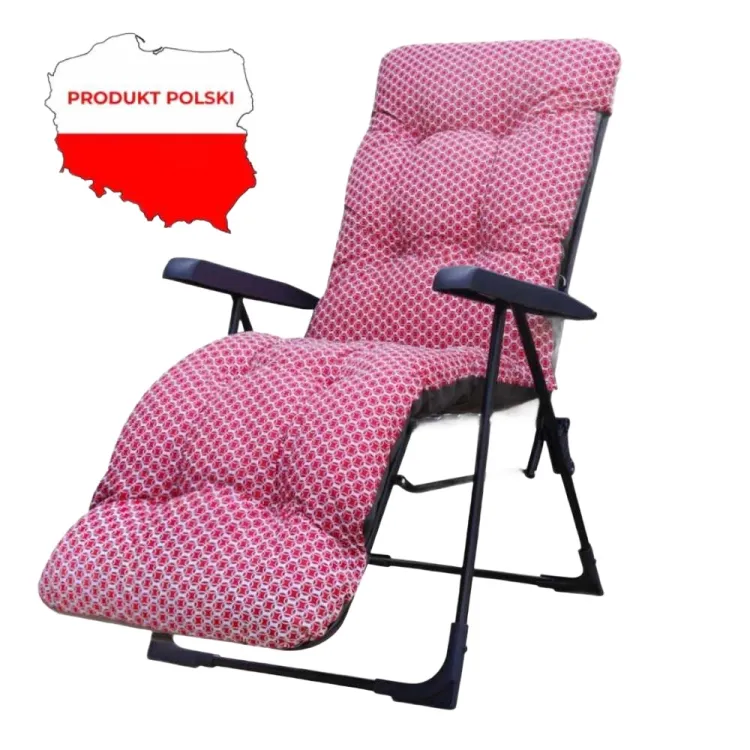 Poduszka leżakowa Dajar Malaga Plus siedzisko z oparciem flocke do fotela ogrodowego