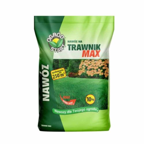 Nawóz do trawnika Ogród Start Trawnik Max 10kg granulowany do pielęgnacji trawy