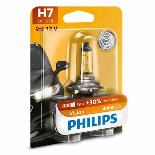Żarówka samochodowa Philips Vision H7 12V 55W halogenowa do reflektorów samochodowych
