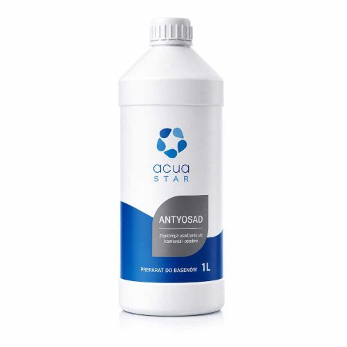 Preparat do basenu Aqua Star Antyosad 1kg przeciw osadom wapnia i żelaza do wody