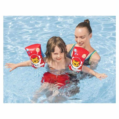 Rękawki do pływania Bestway Rekinki 30x15cm dmuchane dla dzieci 5-12 lat
