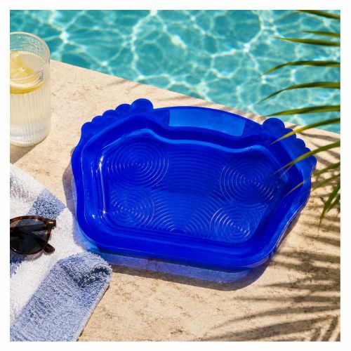 Brodzik do płukania stóp plastikowy 55,5x39x9cm antypoślizgowy do basenu