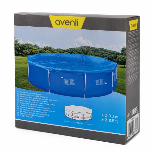Przykrycie basenowe Avenli 360x360cm z PVC do basenów stelażowych 3,6m