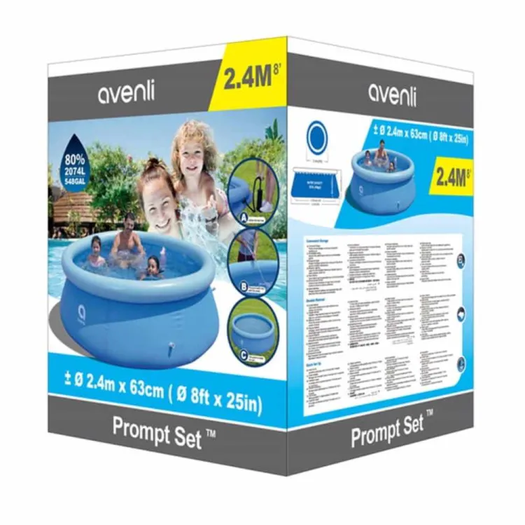 Basen rozporowy Avenli 240x63cm 2074L PVC poliester do ogrodu