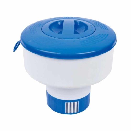 Dozownik chemii basenowej pływak Avenli CleanPlus tabletki 76mm regulowany