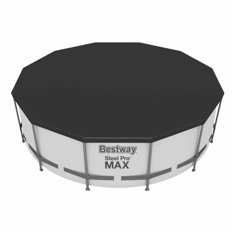 Pokrywa basenowa Bestway Steel Pro Max 3,66m okrągła z linką zabezpieczającą