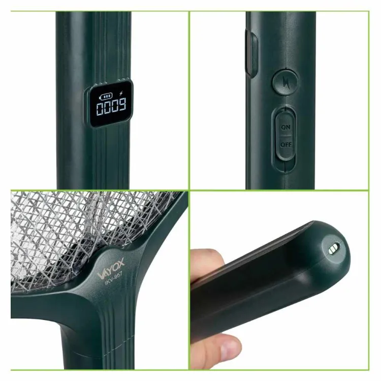 Łapka elektryczna na owady Vayox Electric Mosquito Swatter USB-C 3000V