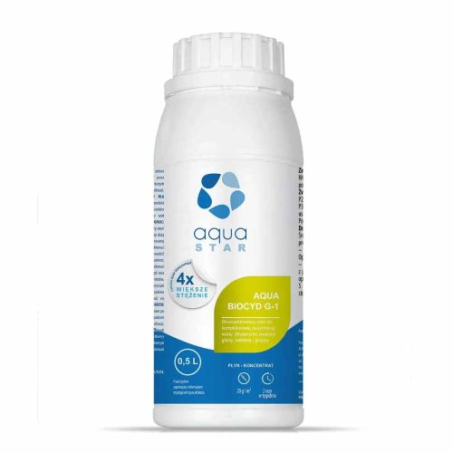 Preparat basenowy Aqua Star Aqua Biocyd G-1 0,5l glony bakterie