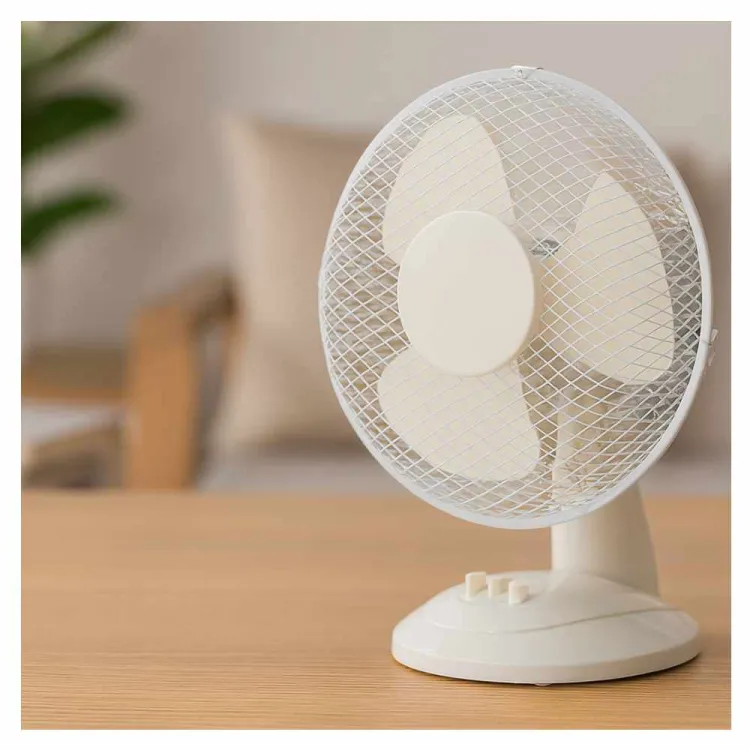 Wentylator biurkowy Backhome Living FAN9028 40W 34cm 3-stopniowy biały