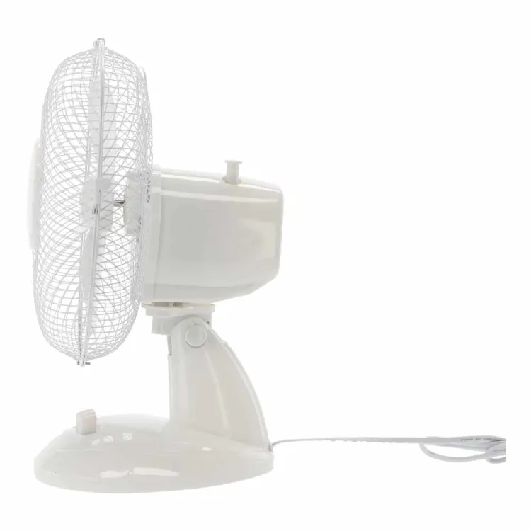 Wentylator biurkowy Backhome Living FAN9028 40W 34cm 3-stopniowy biały