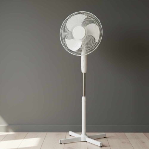 Wentylator stojący Backhome Living FAN9004 45W 41cm 3-stopniowy biały