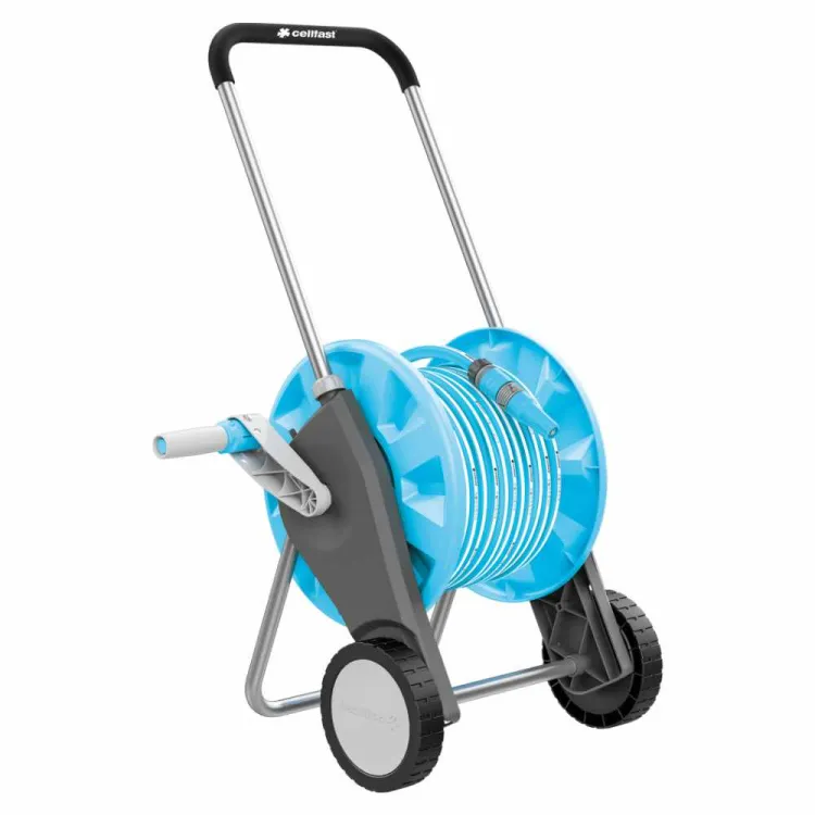Zestaw ogrodowy Cellfast Compact 20m z wózkiem i wężem 1/2" zraszacz IDEAL