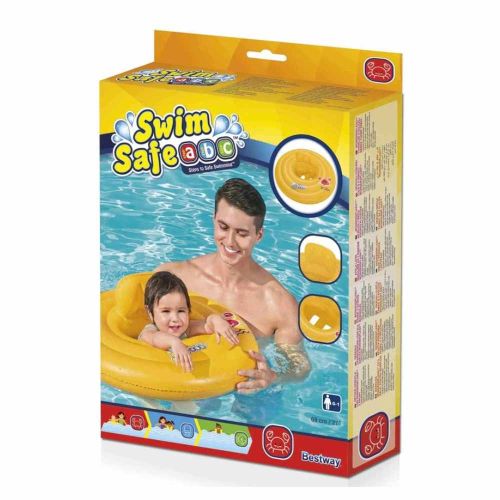 Koło do nauki pływania Bestway Swim Safe ABC 69cm dmuchane dla niemowląt