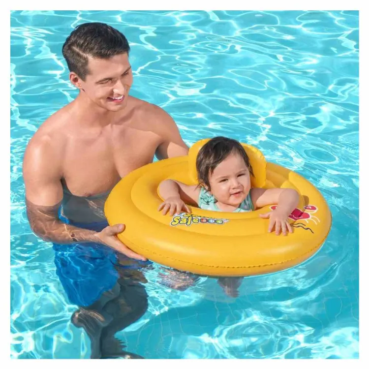 Koło do nauki pływania Bestway Swim Safe ABC 69cm dmuchane dla niemowląt