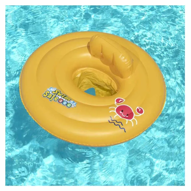 Koło do nauki pływania Bestway Swim Safe ABC 69cm dmuchane dla niemowląt