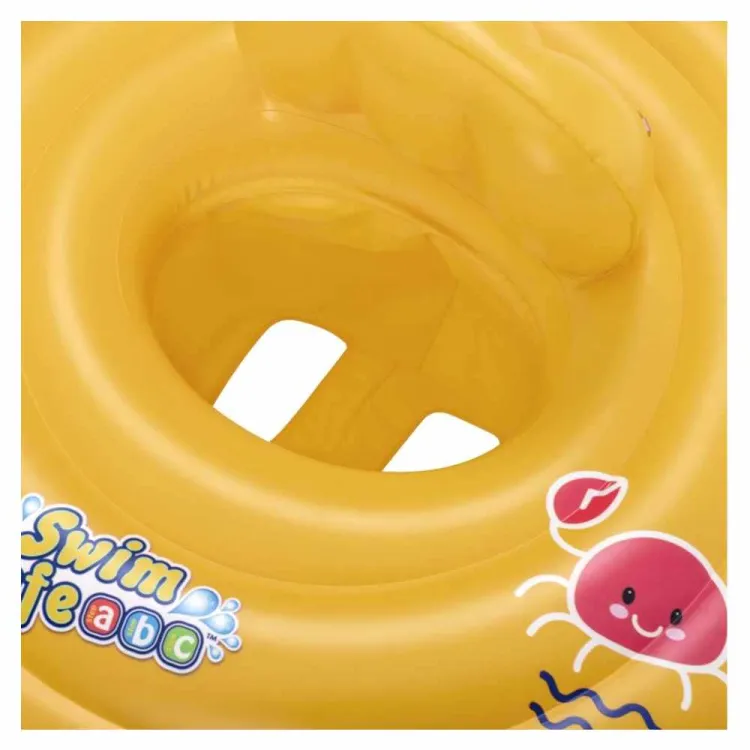 Koło do nauki pływania Bestway Swim Safe ABC 69cm dmuchane dla niemowląt