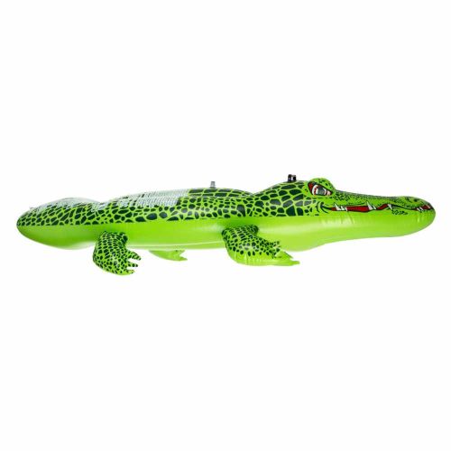 Dmuchany krokodyl do pływania SunClub Crocodile Rider 142x68cm zielony