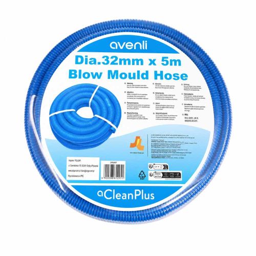 Wąż basenowy Avenli CleanPlus 32mm 5m karbowany do pomp i filtrów