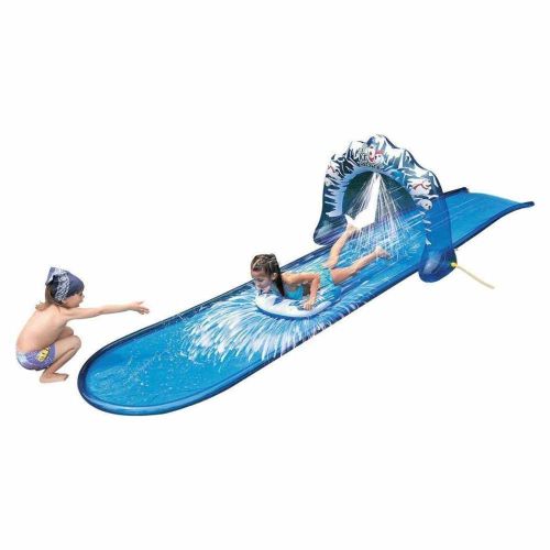Ślizg wodny SunClub Ice Breaker 500x120cm z kurtyną wodną dla dzieci