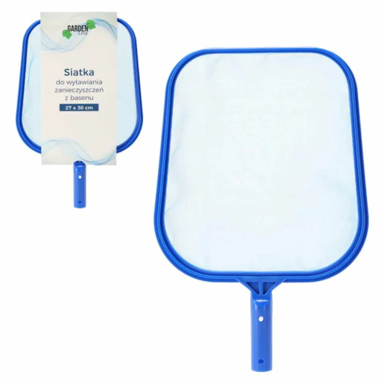 Siatka do wyławiania zanieczyszczeń z basenu Garden Line 27x30cm standardowa