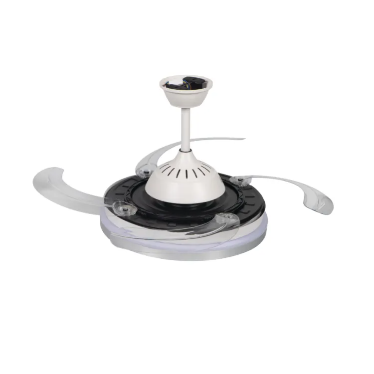 Plafon LED z wentylatorem Kanlux Plave INB49 CCT 36W 4400lm z pilotem biały