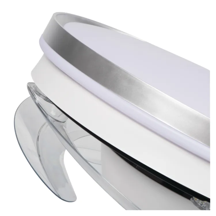 Plafon LED z wentylatorem Kanlux Plave INB49 CCT 36W 4400lm z pilotem biały