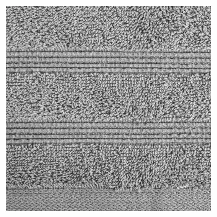 Ręcznik Eurofirany Aline 50x90cm srebrny frotte 500g do łazienki