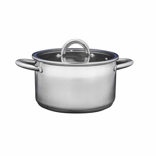 Garnek Galicja Winston 22cm 4,6l ze stali nierdzewnej z pokrywką indukcyjny