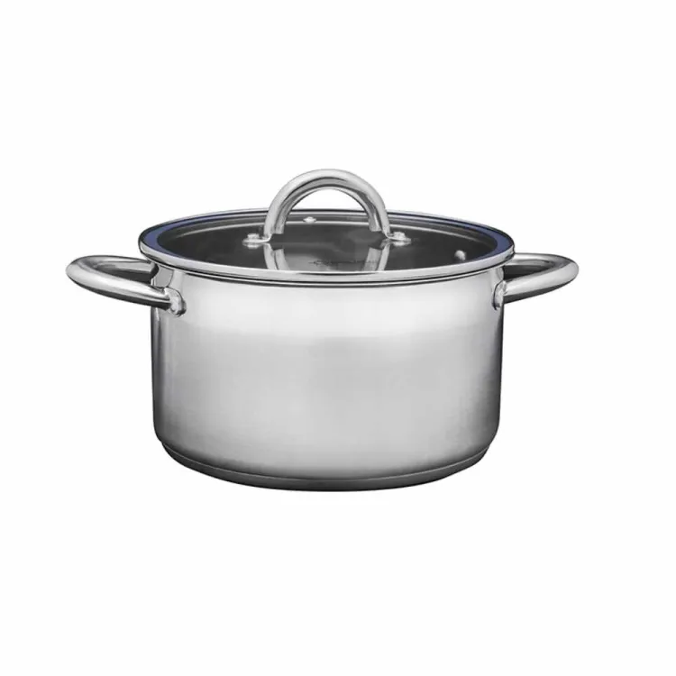 Garnek Galicja Winston 22cm 4,6l ze stali nierdzewnej z pokrywką indukcyjny