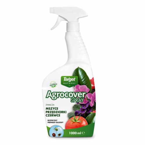 Preparat olejowy Target Natural Agrocover Spray 1000ml na mszyce przędziorki i czerwce