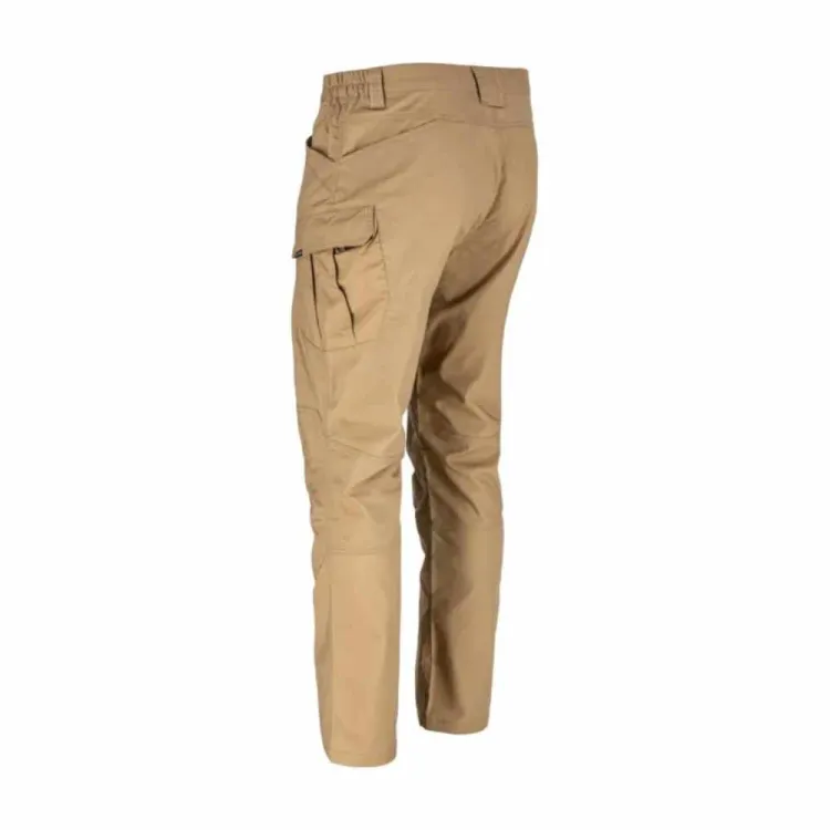 Spodnie robocze Lahti Pro L4056201 beżowe stretch rip-stop regulowane S