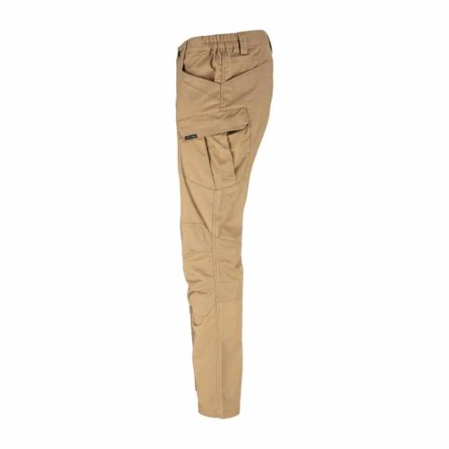 Spodnie robocze Lahti Pro L4056204 beżowe stretch rip-stop regulowane XL