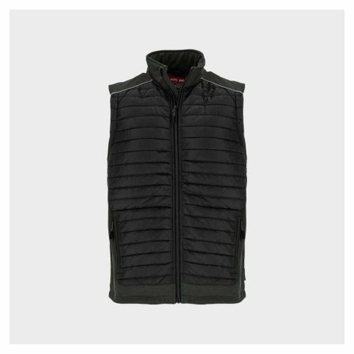 Kamizelka robocza Lahti Pro L4131806 softshell pikowana wodoodporna oliwkowa 3XL