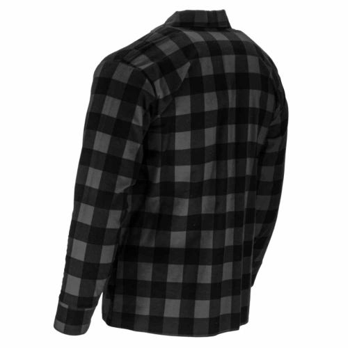 Koszula flanelowa Lahti Pro LPKF4S 100% bawełna długi rękaw szara S