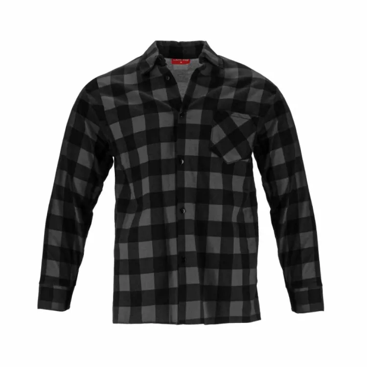 Koszula flanelowa Lahti Pro LPKF4S 100% bawełna długi rękaw szara M