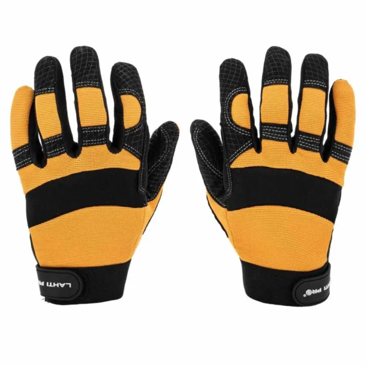 Rękawice robocze Lahti Pro L280111K rozmiar 11 XXL wzmacniane z siatką Airprene Mesh