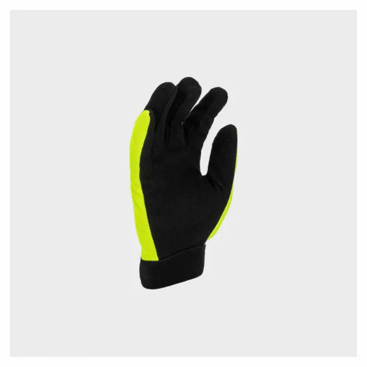 Rękawice robocze Lahti Pro L280308K rozmiar 8 M fluorescencyjne żółte z pełnymi palcami
