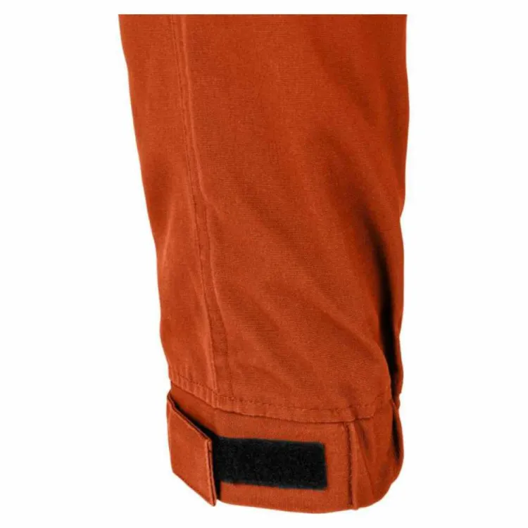 Spodnie robocze Lahti Pro L4053904 4 Way Stretch rozmiar XL elastyczne ceglasto czarne