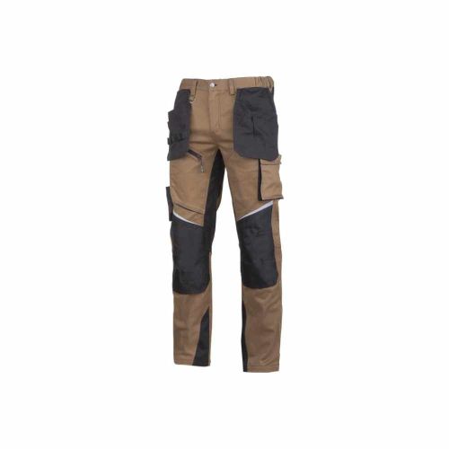 Spodnie robocze Lahti Pro L4052204 Stretch rozmiar XL brązowo czarne