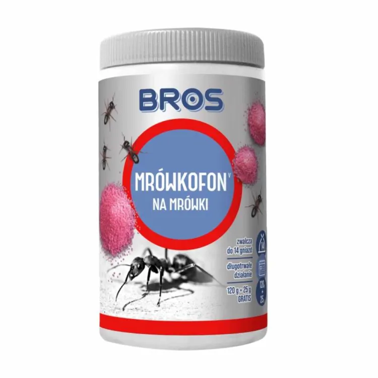 Granulat na mrówki Bros Mrówkofon 120g w butelce do domu i otoczenia