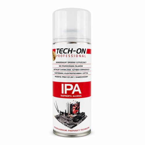 IPA alkohol izopropylowy elektronika samochody optyka spray 400ml Tech-On