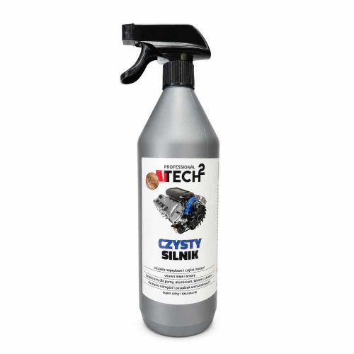 Preparat do mycia silnika myje oleje smary Czysty Silnik atomizer 1l Tech2
