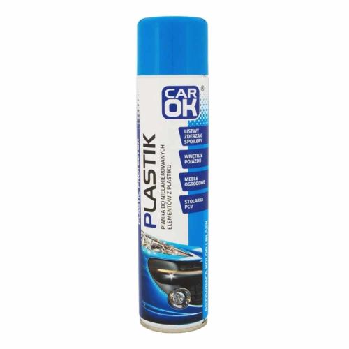 Preparat do plastików samochodowych nielakierowanych pianka 600ml CAR OK