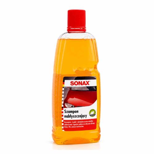 Szampon samochodowy z woskiem nabłyszczający koncentrat 1l SONAX