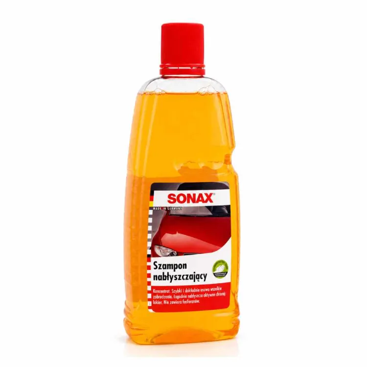 Szampon samochodowy z woskiem nabłyszczający koncentrat 1l SONAX