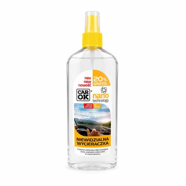 Niewidzialna wycieraczka do szyb samochodowych nano spray 300ml Car OK